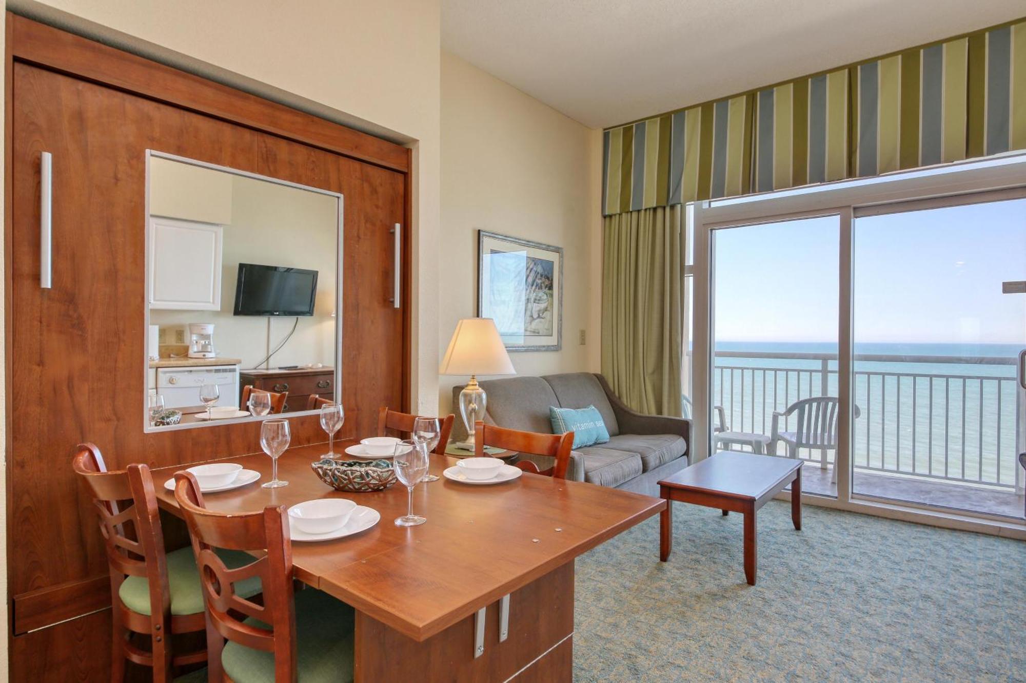 默特尔比奇2501 S Ocean Blvd, 1205 - Ocean Front Sleeps 6别墅 外观 照片