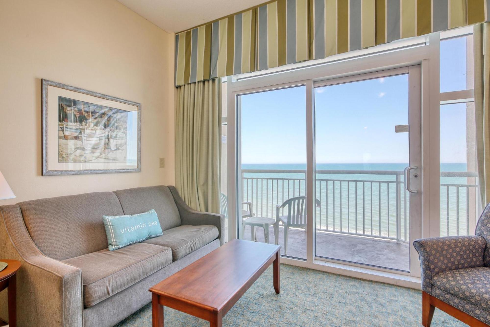 默特尔比奇2501 S Ocean Blvd, 1205 - Ocean Front Sleeps 6别墅 外观 照片